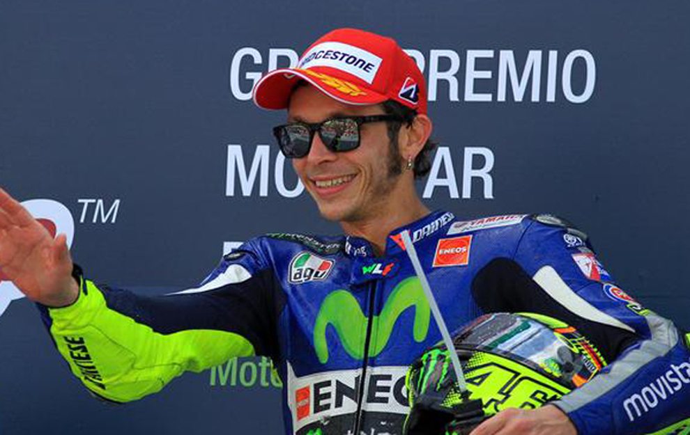 Vale Rossi sbanda: 