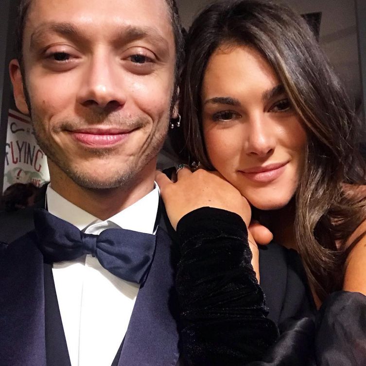 Valentino Rossi e Francesca festeggiano un anno d?amore