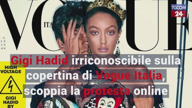 Gigi Hadid irriconoscibile su Vogue Italia, la modella si scusa con i fan