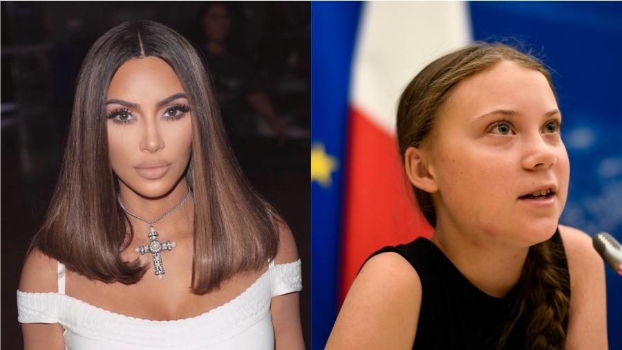 Kim Kardashian vuole cenare con Greta Thunberg