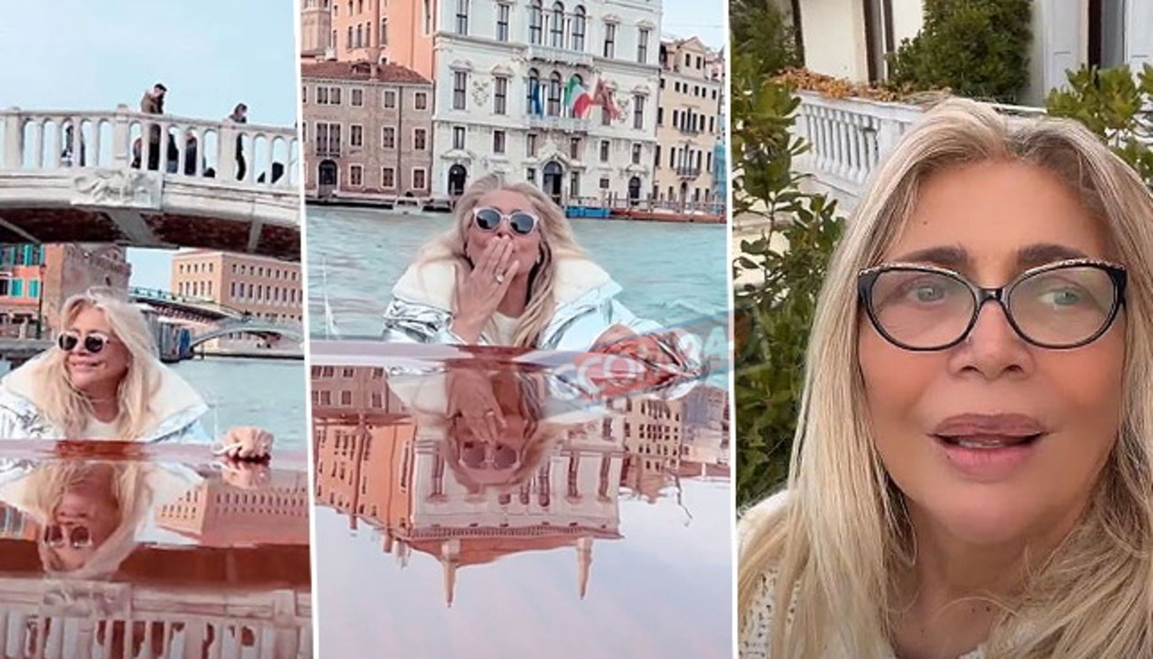 Mara Venier torna a Venezia: “Finalmente a casa”