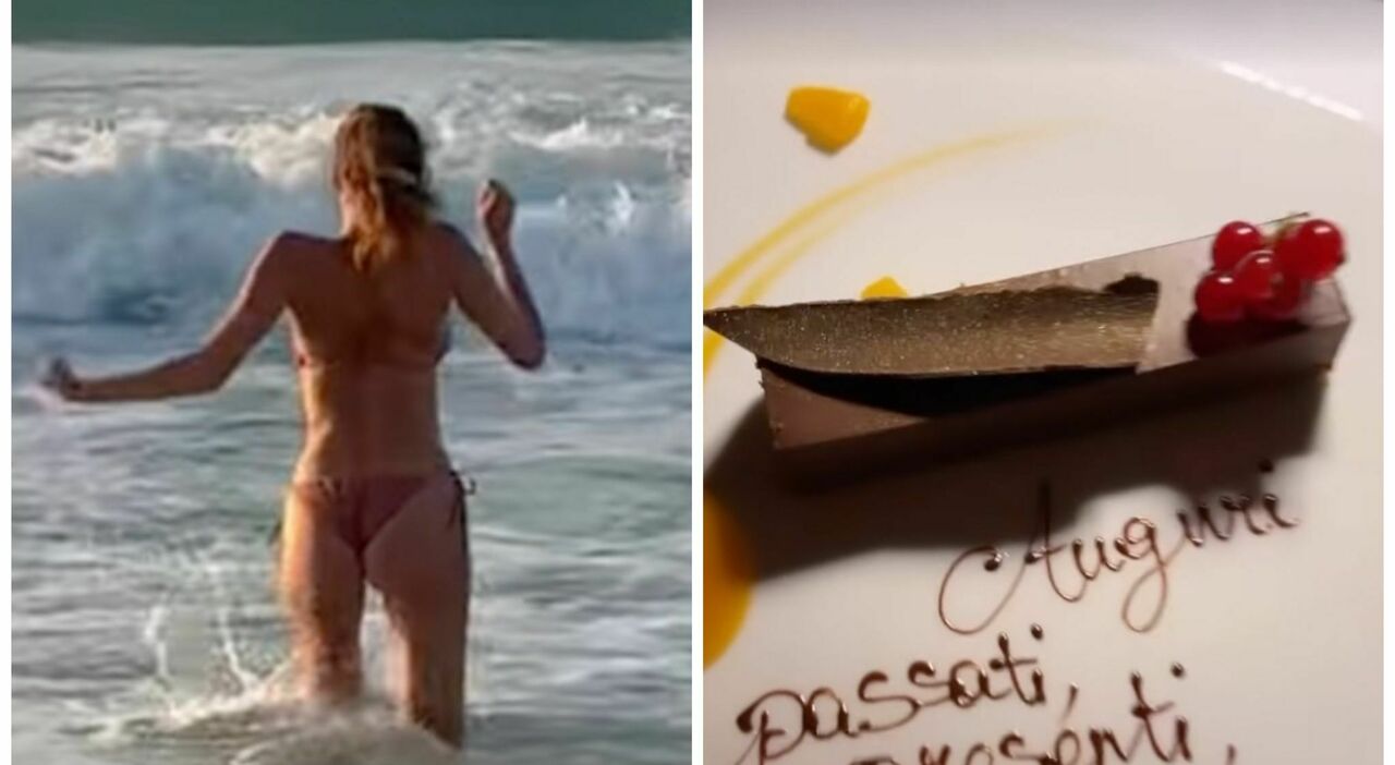 Alessia Marcuzzi, lato B perfetto e fisico da urlo a 50 anni: relax a Dubai