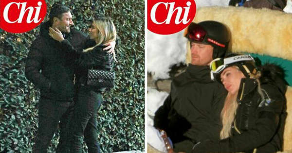 Francesco Totti-Ilary Blasi, le foto delle nuove coppie: lui bacia Noemi Bocchi per la prima volta in pubblico, lei coccola Bastian a St.Moritz