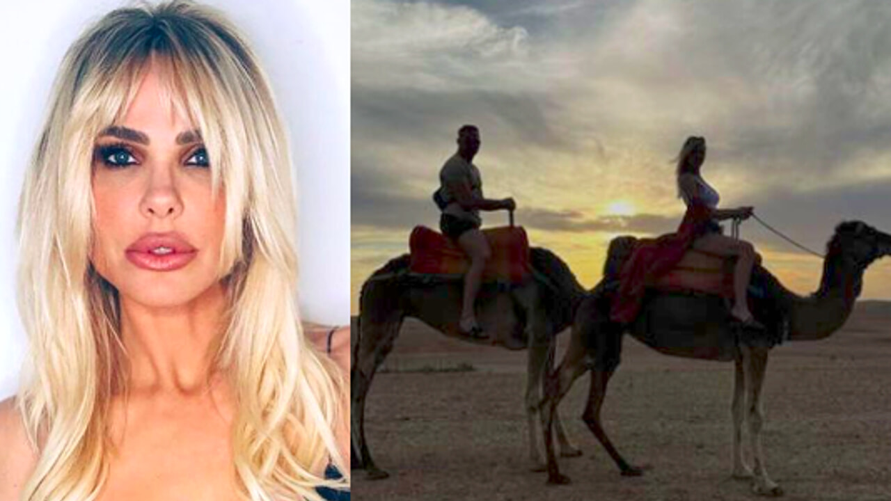 Ilary Blasi, amore nel deserto: lo scatto sui cammelli conquista tutti