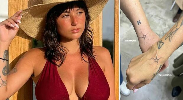 Giorgia Soleri, nuovo tatuaggio di coppia: «Manca sempre meno»