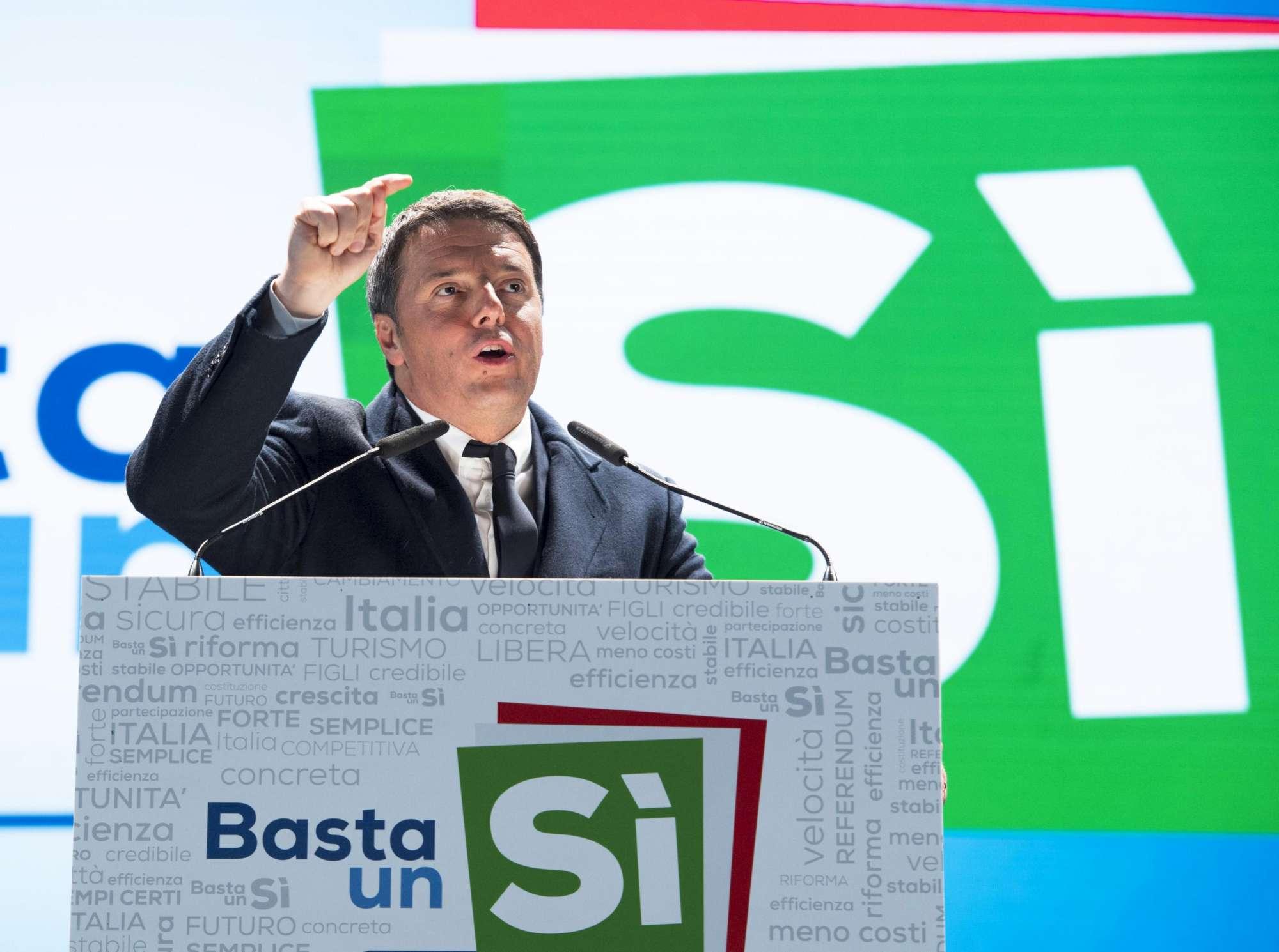 Referendum,Renzi: 