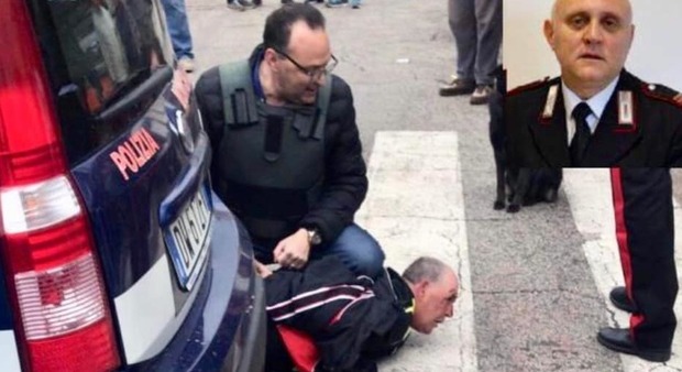 Carabiniere ucciso a Foggia, Salvini pubblica la foto del killer: «Un infame, non merita di uscire di galera»