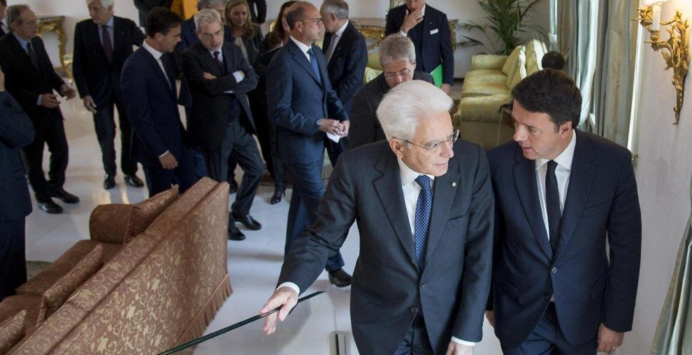 Renzi incontra Mattarella: Padoan e Grasso in pole per governo tecnico