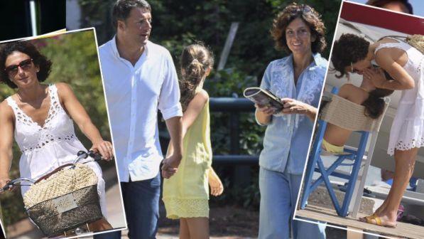 Matteo Renzi in vacanza a Forte dei Marmi con la famiglia