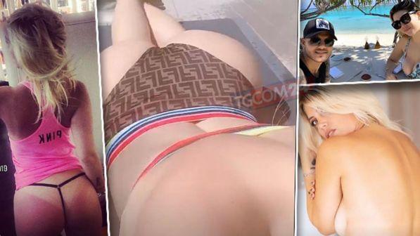 Wanda in Polinesia con Icardi scatena i fan tra topless e lato B