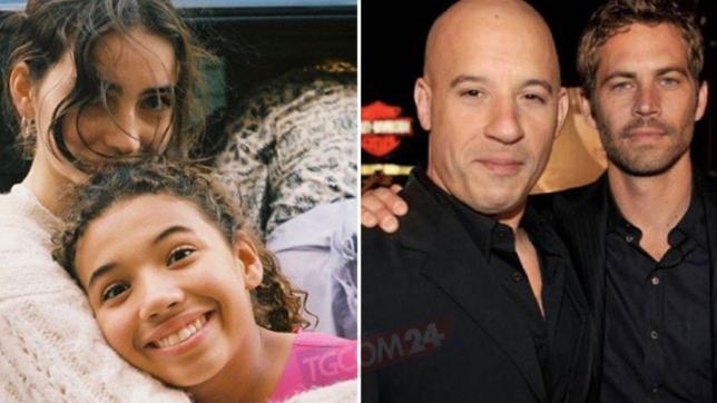 L?abbraccio tra le figlie di Paul Walker e Vin Diesel commuove i fan