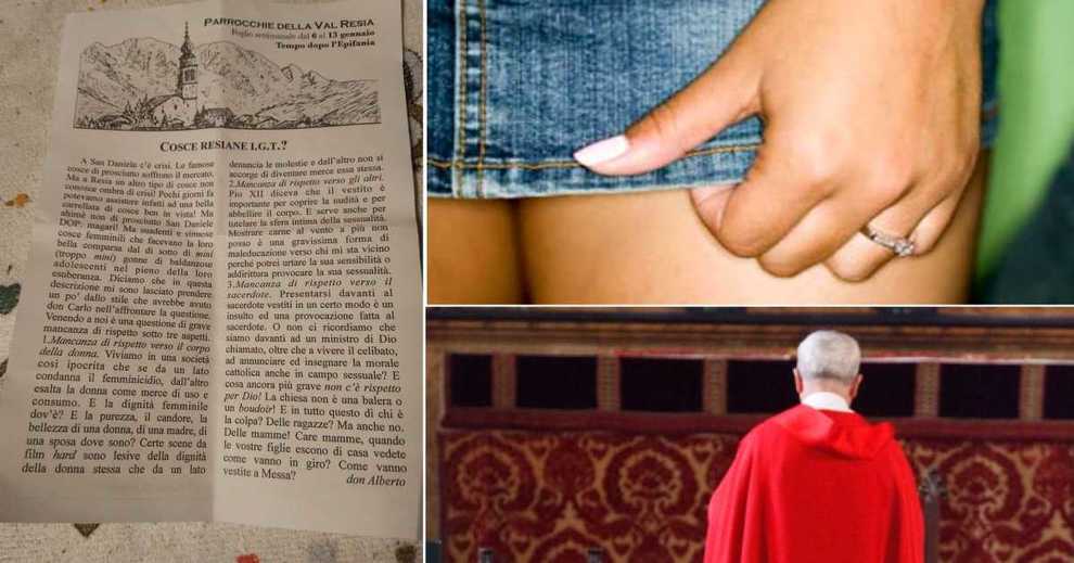 Scomunica contro le gonne corte, replica della giovane al prete: «Lei offende tutte le donne»