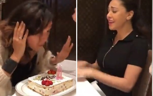 Caterina Balivo compie 41 anni, festa di compleanno con Belen Rodriguez: «Ho espresso il desiderio»