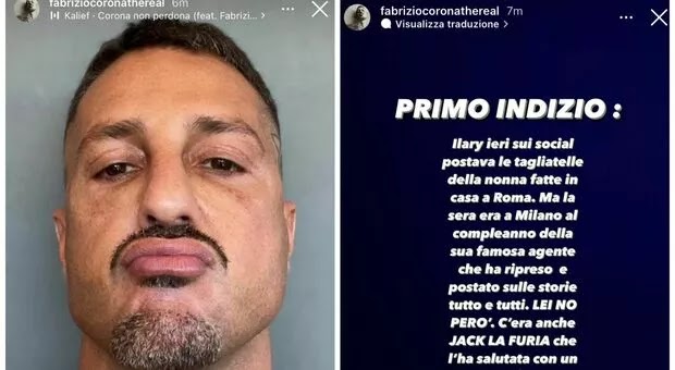 Totti-Ilary, Fabrizio Corona svuota il sacco: «Che il game abbia inizio: primo indizio»