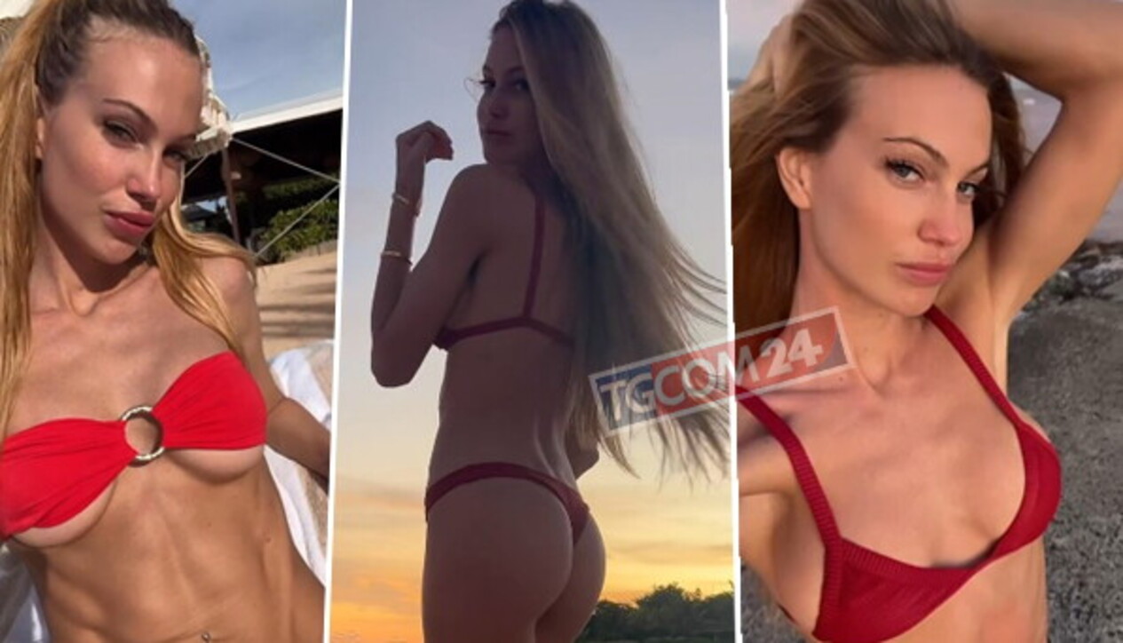 Taylor Mega in bikini a Bali, cartoline social con panorami paradisiaci
