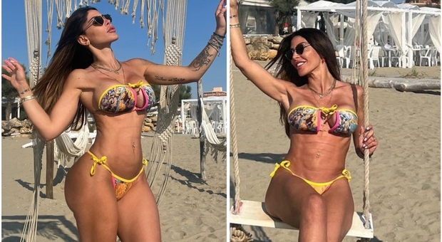 Guendalina Tavassi in gran forma in bikini, i fan non ci credono: «Troppo gonfia sul c**o, hai usato Photoshop»