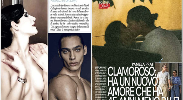 Pamela Prati, il nuovo fidanzato ha 45 anni di meno: il bacio hot con il 19enne Simone Ferrante, ecco chi è