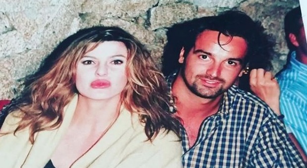 Alba Parietti e la foto del 1994 con Giovanni Ciacci irriconoscibile