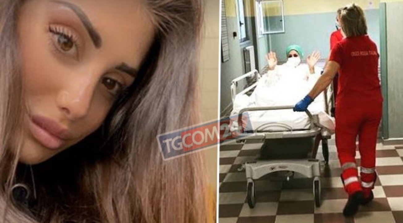 Nicoletta Larini in ospedale, la fidanzata di Bettarini è stata operata