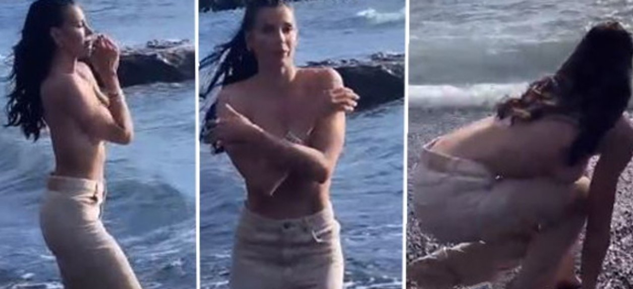 Giulia Calcaterra riparte alla grande: senza Pescetto mostra il topless