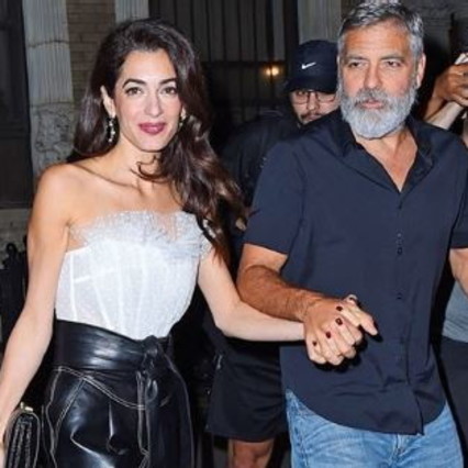 George Clooney e Amal, coppia da sballo a New York