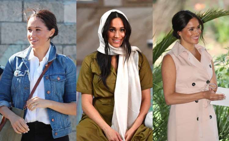 Meghan Markle low cost per il tour in Africa