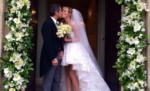 Alessia Marcuzzi, video inedito del matrimonio top secret per l’anniversario di nozze