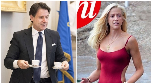 Giuseppe Conte, la compagna paparazzata al mare con sua figlia