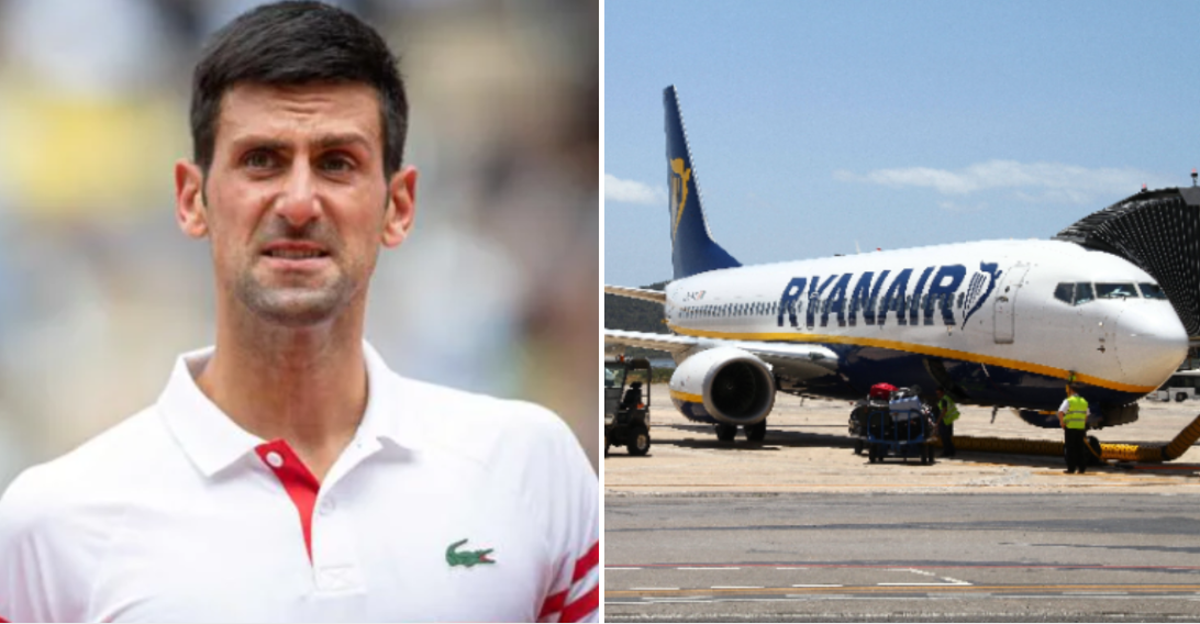 Djokovic e il vaccino, Ryanair lo prende in giro: «Non siamo una compagnia aerea, ma facciamo volare gli aerei»