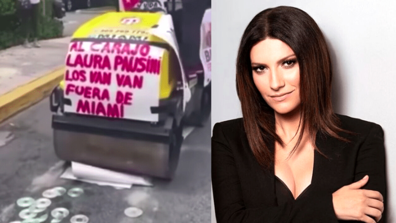 Laura Pausini, la protesta degli esuli cubani a Miami contro la cantante: 