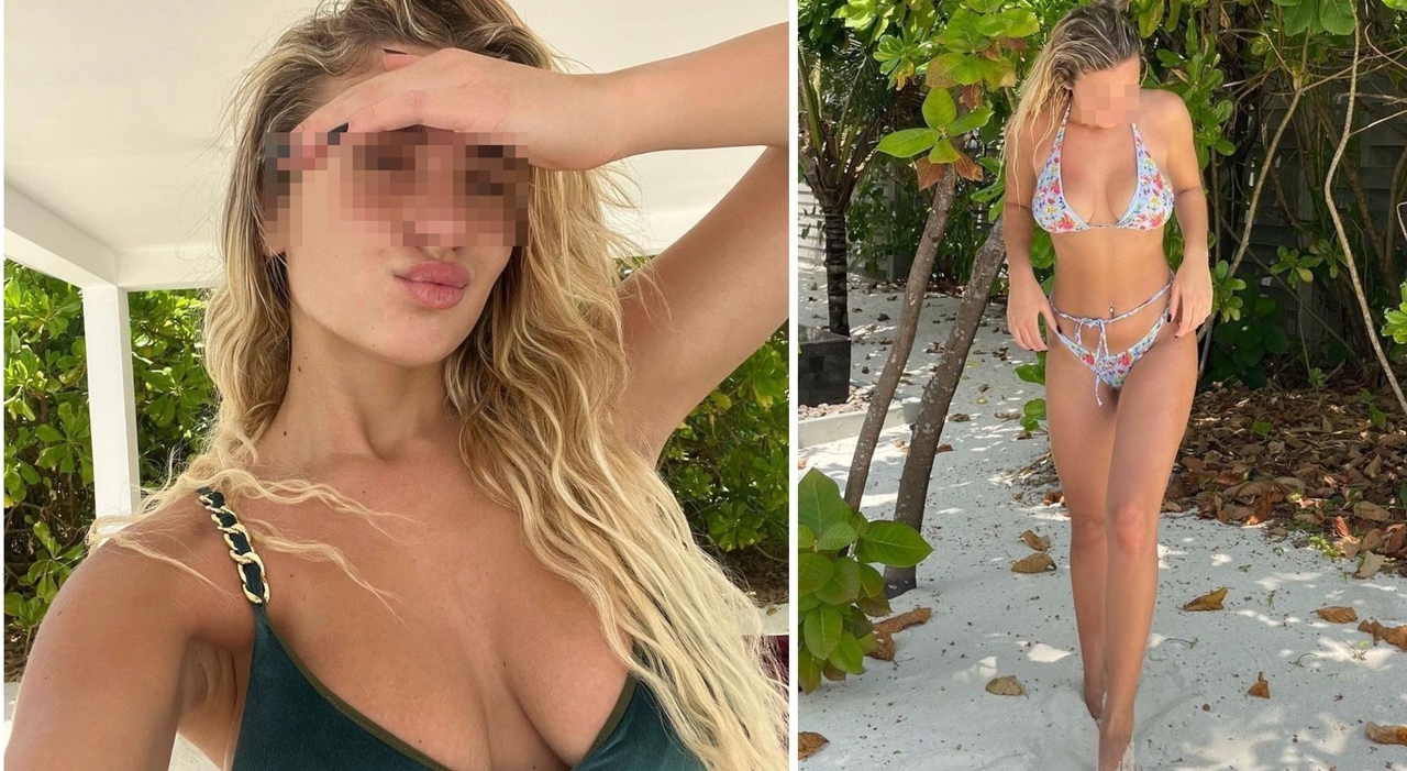 Chanel Totti, il bikini floreale in vacanza alle Maldive anticipa il trend dell'estate sotto l'occhio vigile di papà Francesco