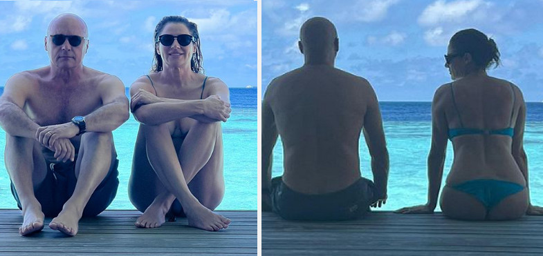 Luisa Ranieri e Luca Zingaretti: viaggio tra amore e relax alle Maldive per Lotita e Montalbano