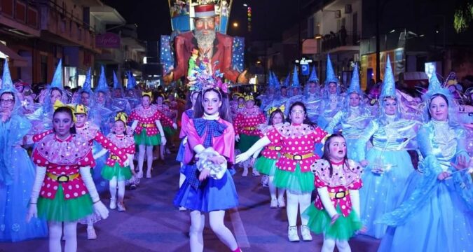 Circa 1200 figuranti al Carnevale di Villa Literno un vanto per la Campania e vince la 39° Edizione il  “Rione Via Roma- Ponte Pagliarelle”