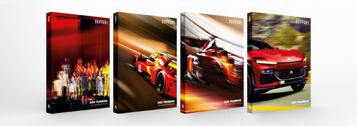 Annuario Ferrari 2022, 4 copertine per l'anno di Maranello