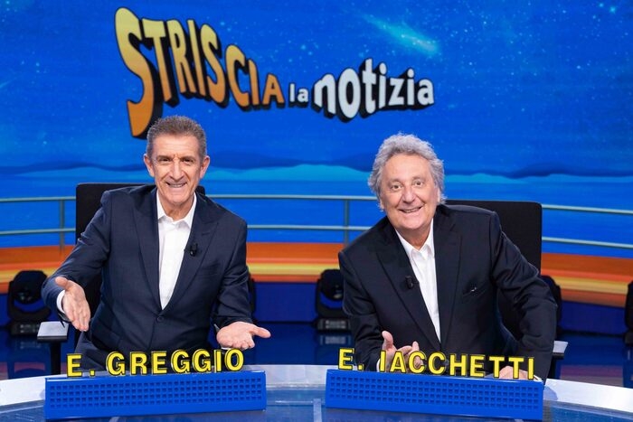 A Striscia tornano Greggio e Iacchetti, coppia più longeva