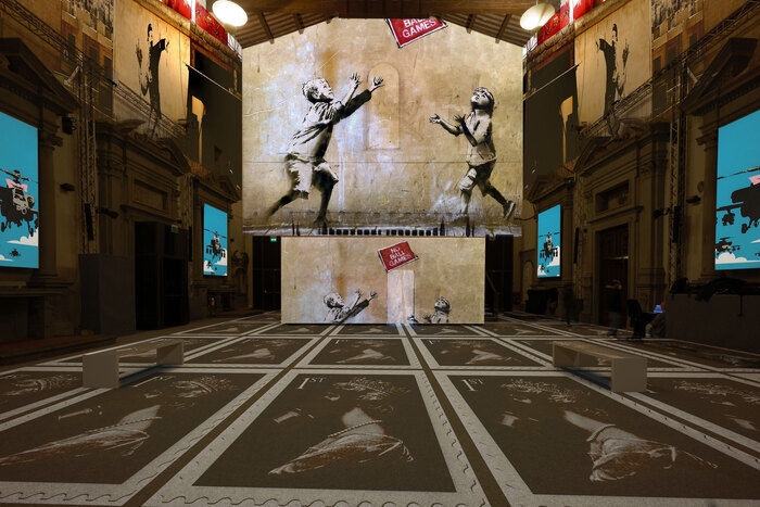 Inside Banksy a Firenze proprogata, già 40.000 visitatori