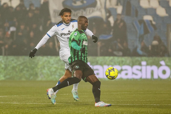 Calcio: Laurienté in gol, il Sassuolo ferma l'Atalanta