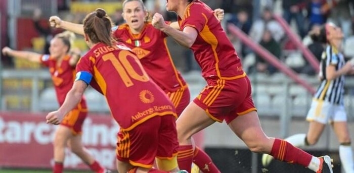 Serie A donne: Roma-Juve 3-1, giallorosse a +8
