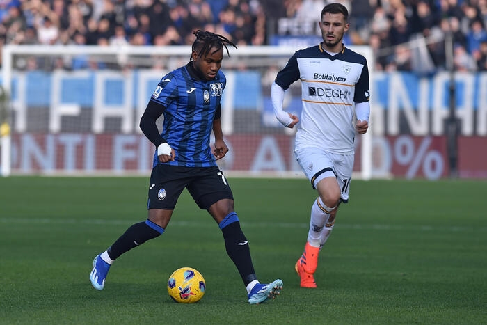 Calcio: Atalanta, contro il Milan dubbio Lookman fino all'ultimo