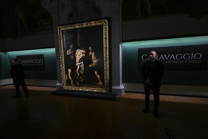 La Flagellazione di Caravaggio nel centro di Napoli