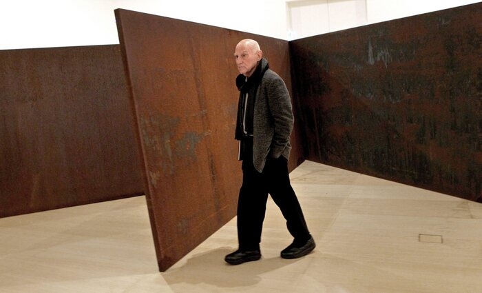 Addio a Richard Serra, gigante della scultura