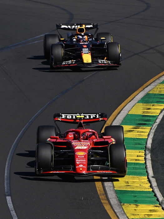 F1:Australia; doppietta Ferrari, vince Sainz davanti a Leclerc