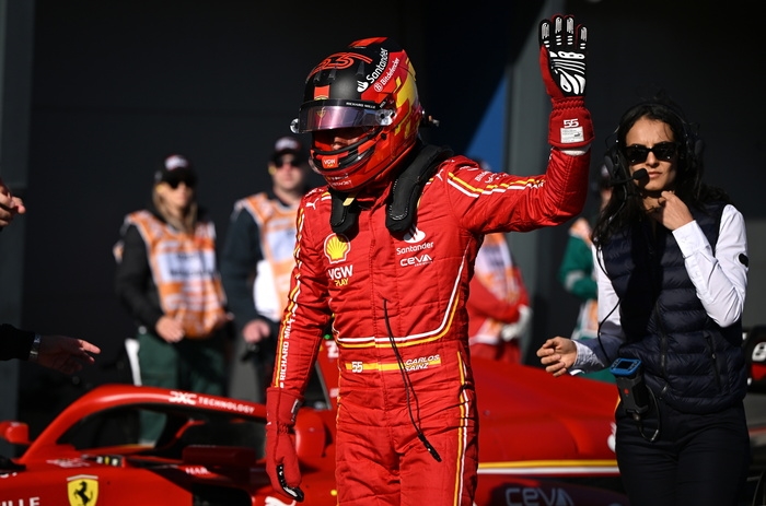 F1: Australia; al via Gp, Ferrari Sainz davanti dopo 2 giri