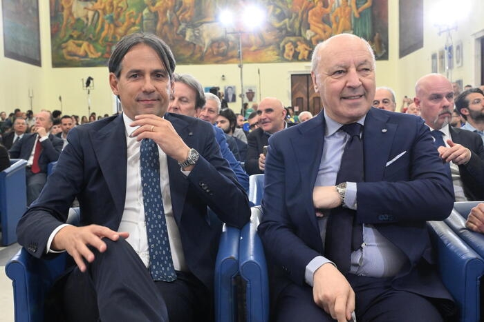 Festa Inter: Marotta, 'vogliamo continuare ciclo con Inzaghi'