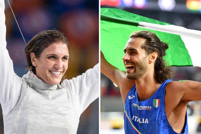 Parigi 2024: Gianmarco Tamberi e Arianna Errigo i portabandiera dell'Italia