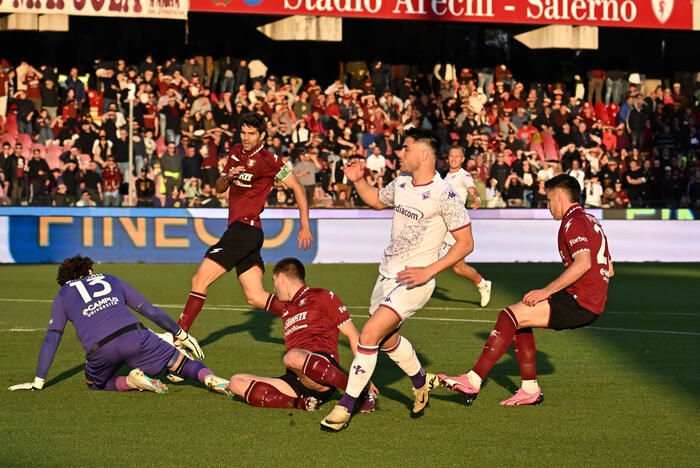 Serie A: a Salerno, la Fiorentina a batte la Salernitana 2-0 CRONACA E FOTO