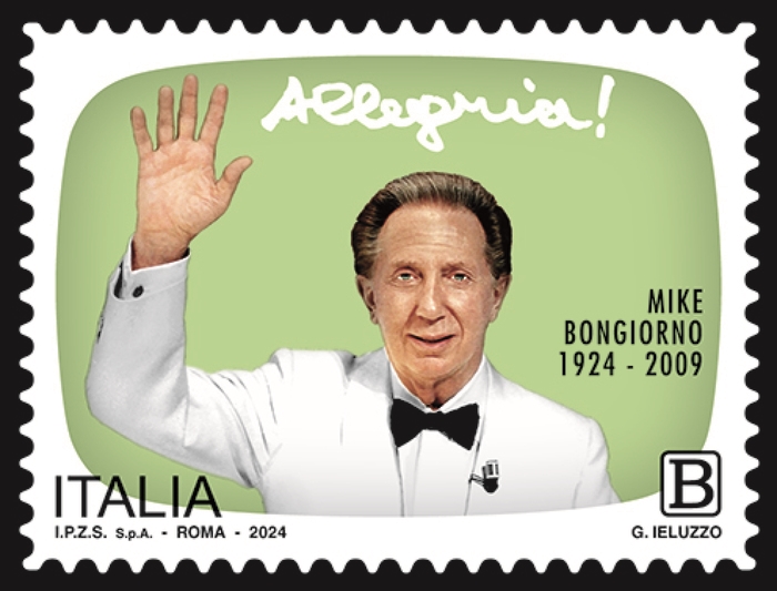 Un francobollo per Mike Bongiorno a 100 anni dalla nascita
