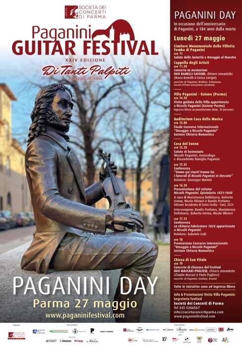 A Parma il 'Paganini Day per celebrare Niccolò Paganini