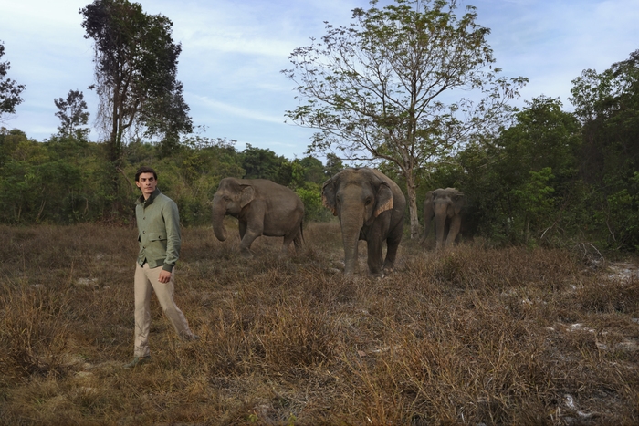 Stefano Ricci in Cambogia con Steve McCurry