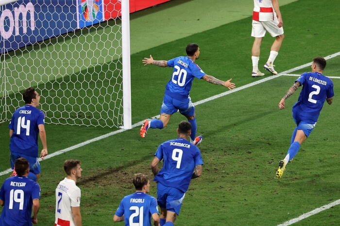Euro 24: Sky, oltre 2,5 milioni di spettatori per Italia-Croazia